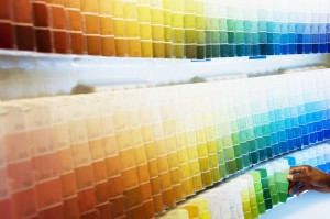 Selecting Paint Chips